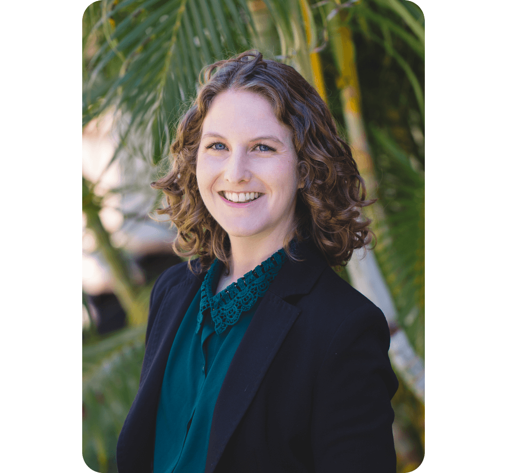 Smiling demand generation marketer poses for her professional headshot